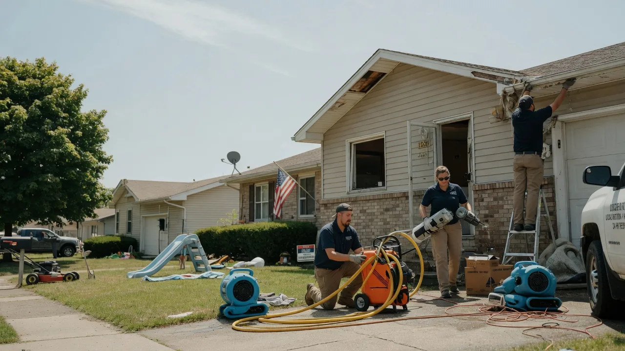 Water Damage Restoration in Bluffs, IL near me